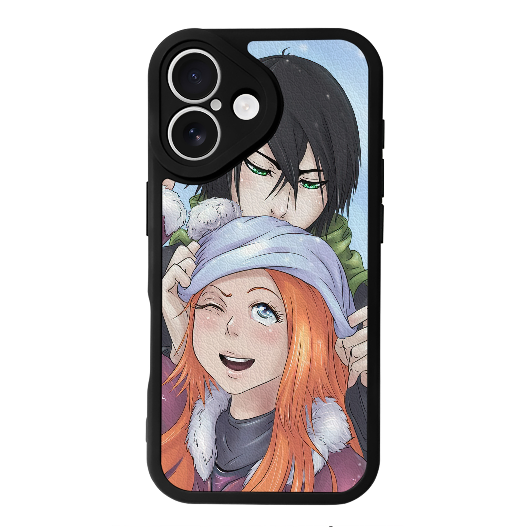 （画像用） ブリーチ BLEACH 【iPhone 16シリーズ対応】シリコンスマホケース（レザー調） 材質：シリコン